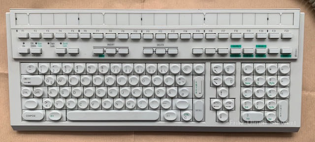 Siemens Tastatur S26381-K99-V120 von oben